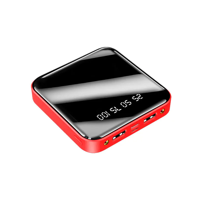 Mirror Surface Power Bank 10000mAh Mini Charger