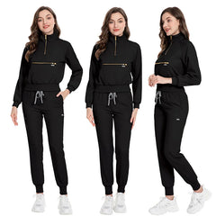 Women's Long Sleeve Scrub Set for Nurses and Doctors