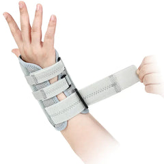 Wrist Support for Fitness and Sports with Steel Plates