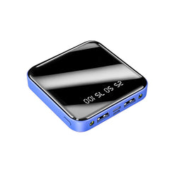 Mirror Surface Power Bank 10000mAh Mini Charger