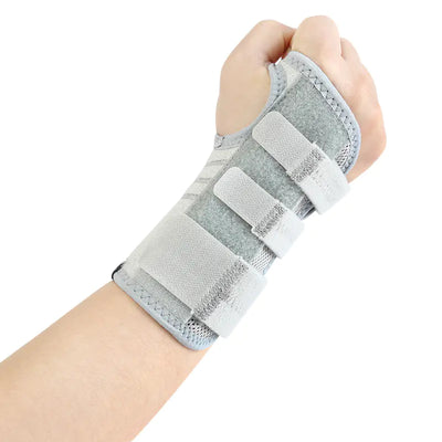 Wrist Support for Fitness and Sports with Steel Plates