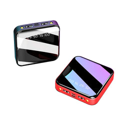 Mirror Surface Power Bank 10000mAh Mini Charger