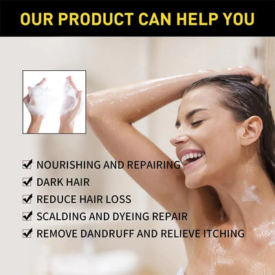 Polygonum Multiflorum Essence Shampoo for Nourishing Hair