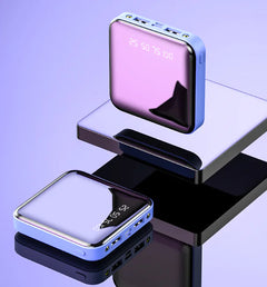 Mirror Surface Power Bank 10000mAh Mini Charger
